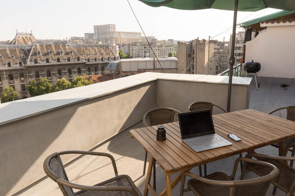 Rooftop Terrace Apartment Bukarest Eksteriør billede